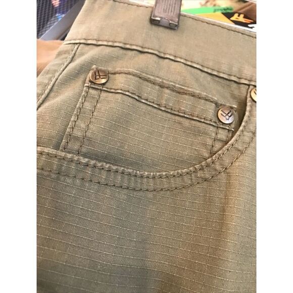 NEW Hawx Work Gear Pants 32x34” Cargo Utility Wear GreenKhaki Tactical Rip Stop - Picture 5 of 9